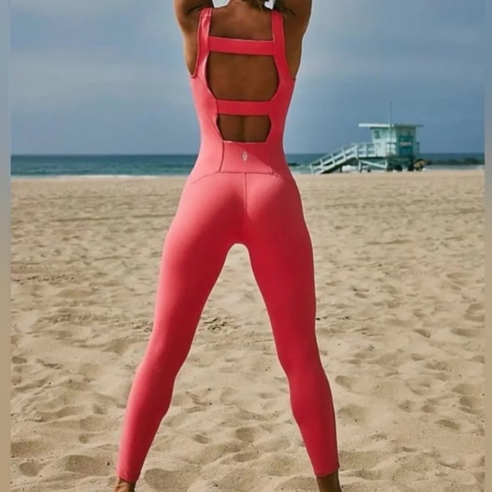 FP Movement by Free People Pink Jumpsuit